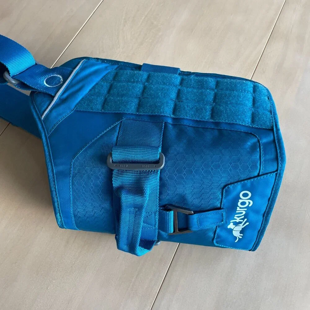 NEW Kurgo RSG Dog Townie Harness, Blue - Size XL